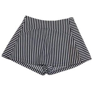 🆕 DONT ASK WHY MADE IN ITALY Striped Panel Skort Size Small